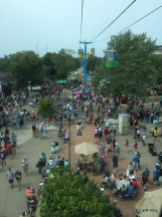from the sky ride-MN state fair