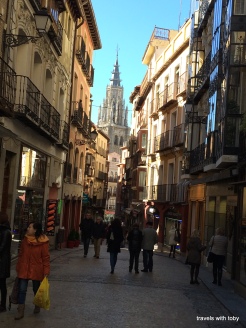 catedral and typical street
