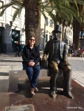 with Hans Christian Andersen who loved Málaga