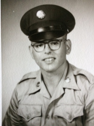 Army photo, he served 1966-69